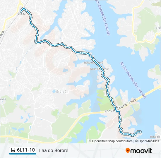 6L11-10 Bus Line Map