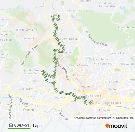 8047-51 Bus Line Map