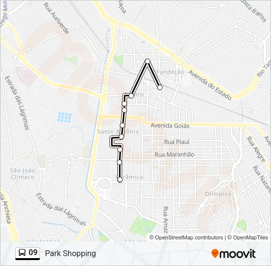 09 Bus Line Map