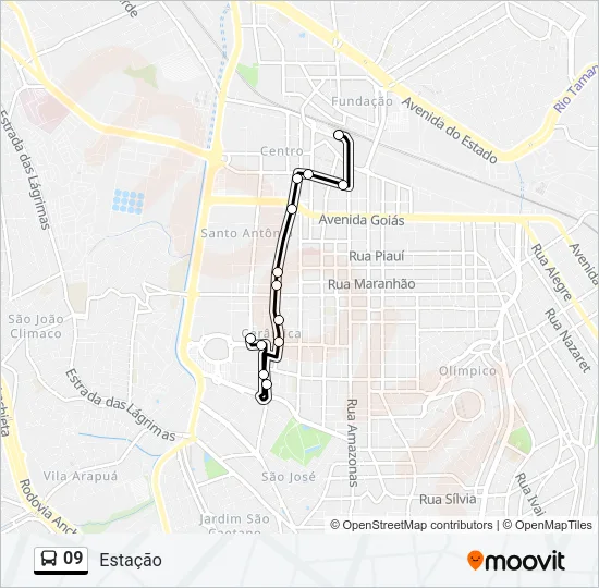 09 Bus Line Map