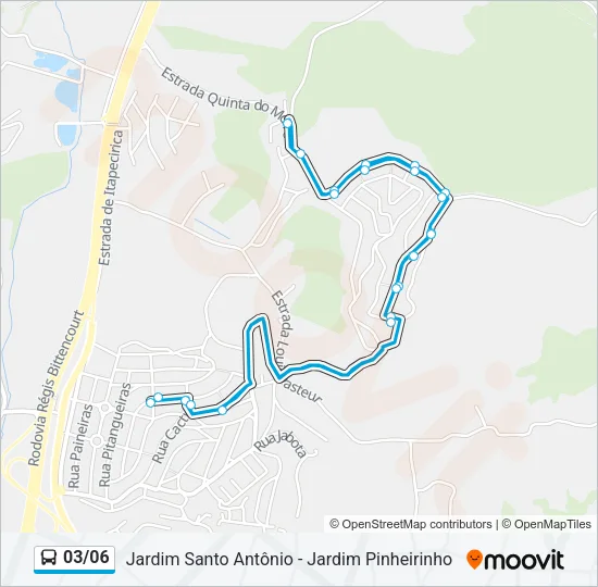 03/06 Bus Line Map