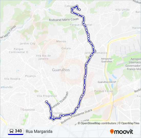 340  Line Map