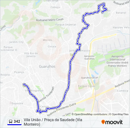 342  Line Map