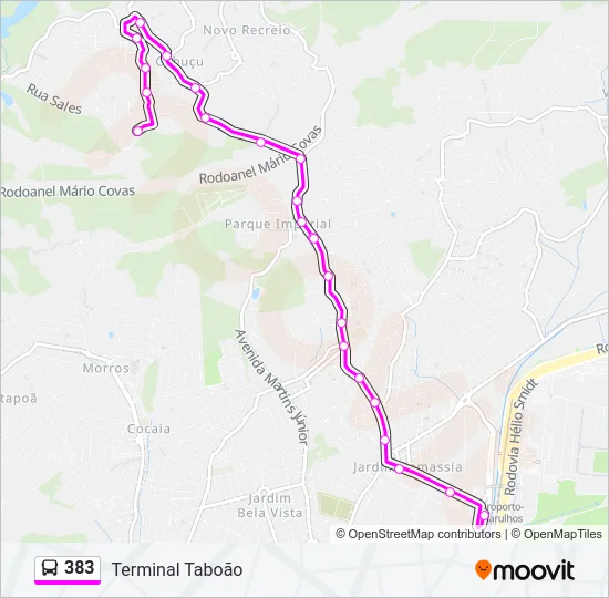 383  Line Map
