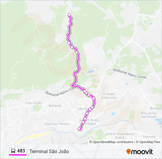 483  Line Map