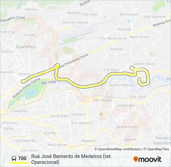 700  Line Map