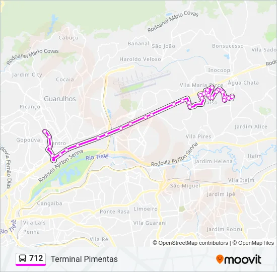 712  Line Map