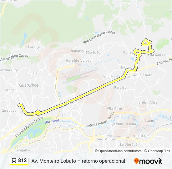812  Line Map