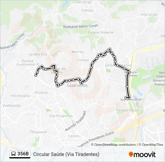 356B  Line Map