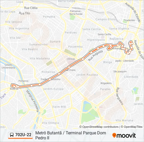 702U-22  Line Map