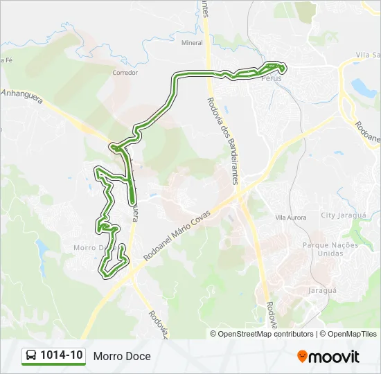 1014-10 Bus Line Map