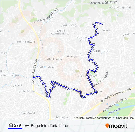279  Line Map