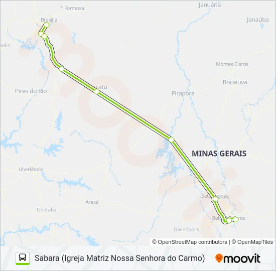 FLIXBUS BRN0401 Bus Line Map