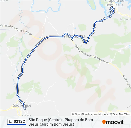 0212C Bus Line Map