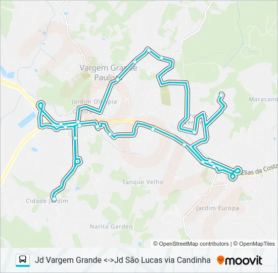 CIRCULAR 02 Bus Line Map