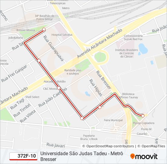 Universidade São Judas Tadeu no Bairro da Mooca - São Paulo