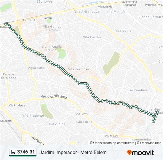 3746-31 bus Line Map