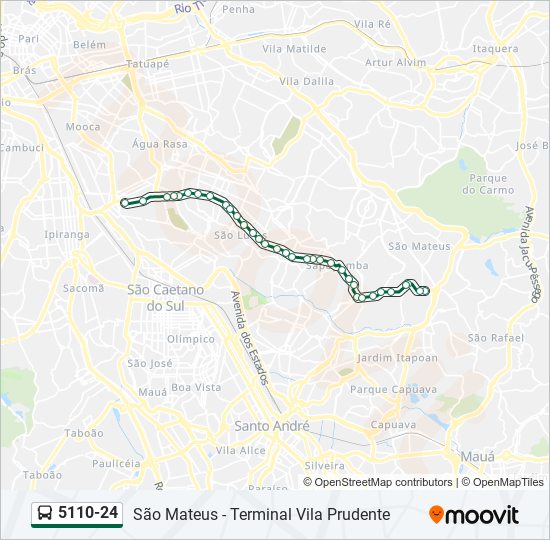 5110-24 bus Line Map
