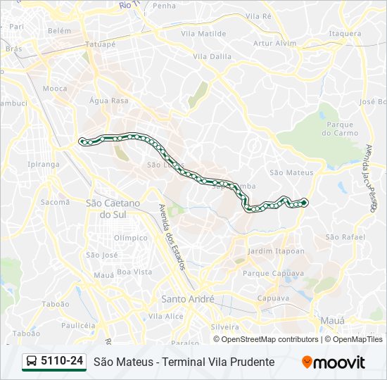 5110-24 bus Line Map