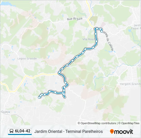 6L04-42 Bus Line Map