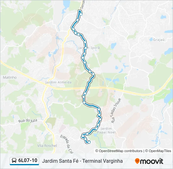 6L07-10 Bus Line Map
