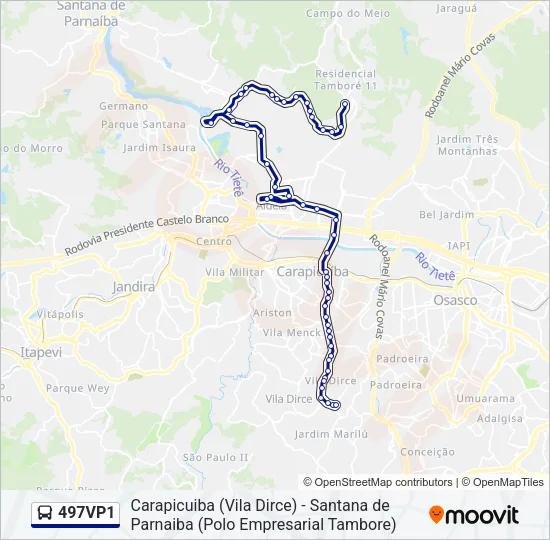 497VP1 Bus Line Map