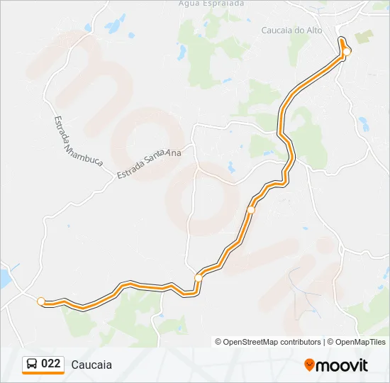 022 Bus Line Map