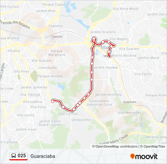 025 Bus Line Map