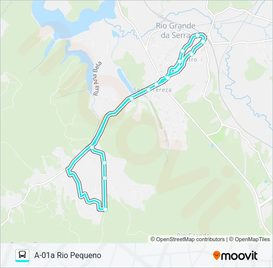 A-01A / A-01B Bus Line Map
