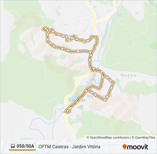 050/50A  Line Map