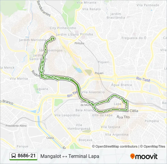 8686-21  Line Map