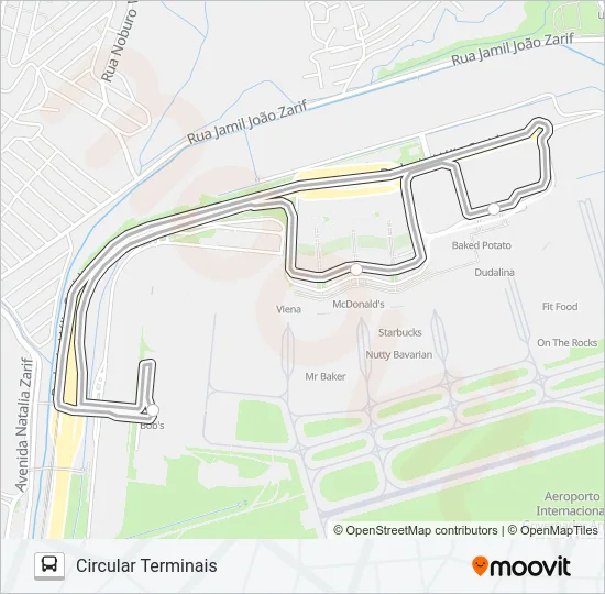 CIRCULAR Bus Line Map