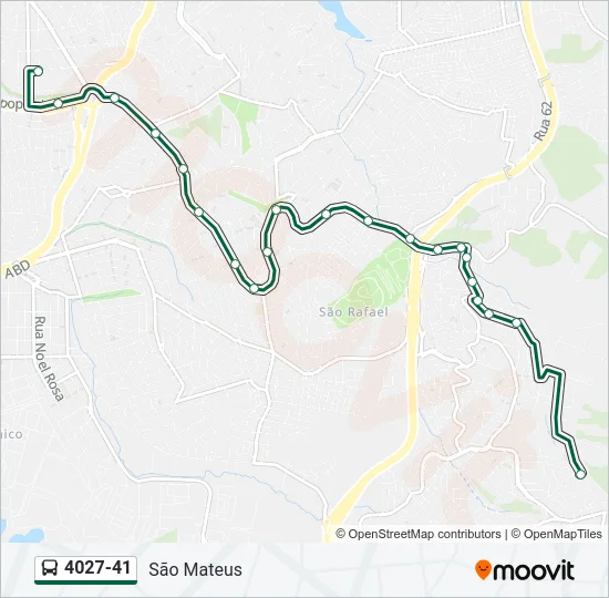 4027-41 Bus Line Map