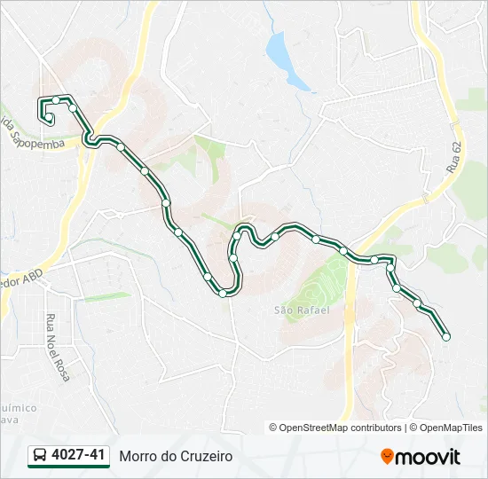 4027-41 Bus Line Map