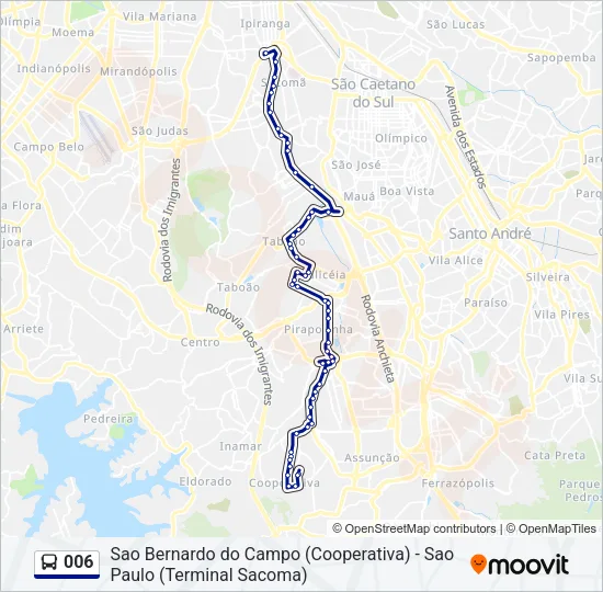 006 Bus Line Map