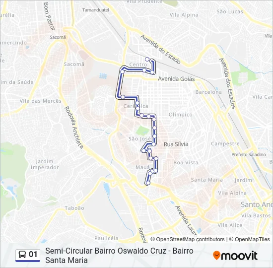 01 Bus Line Map