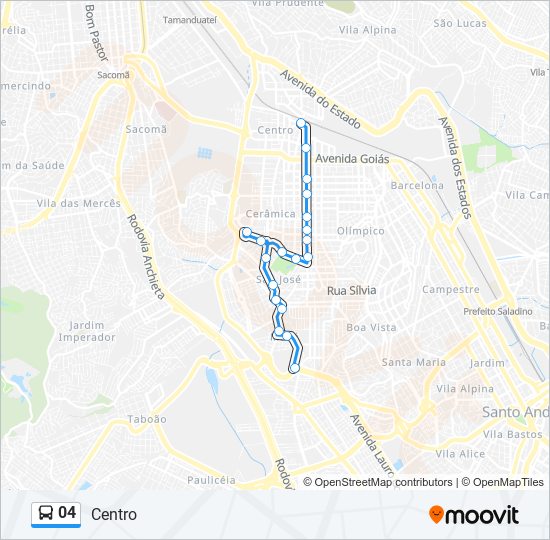 04 bus Line Map