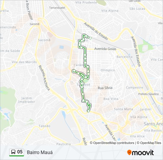 05 bus Line Map