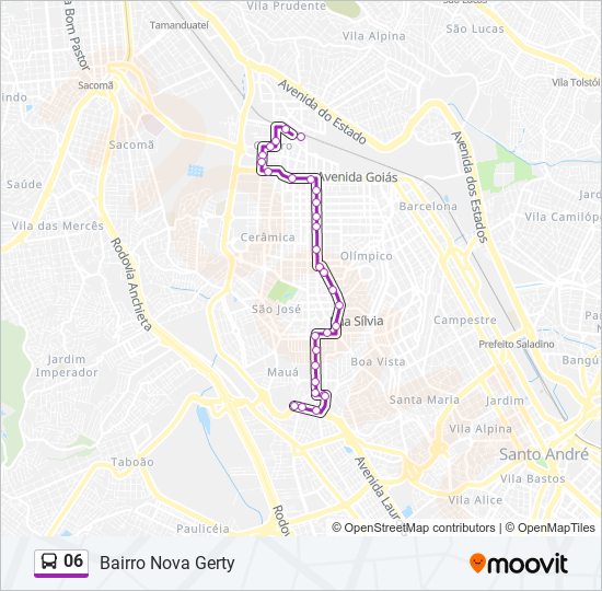 06 bus Line Map