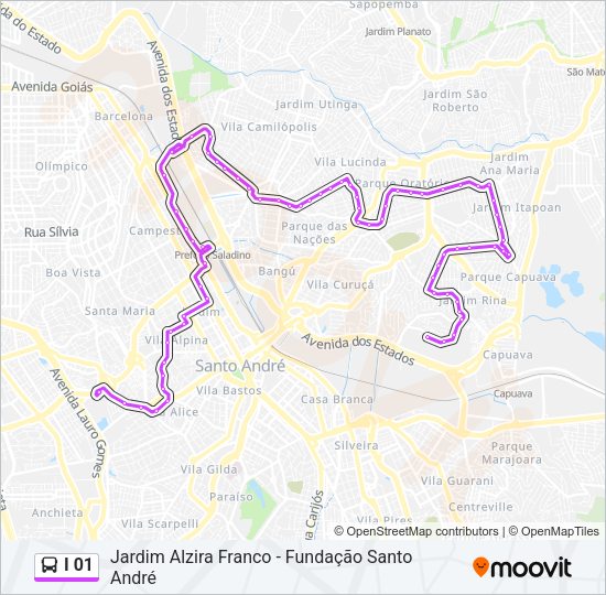I 01  Line Map