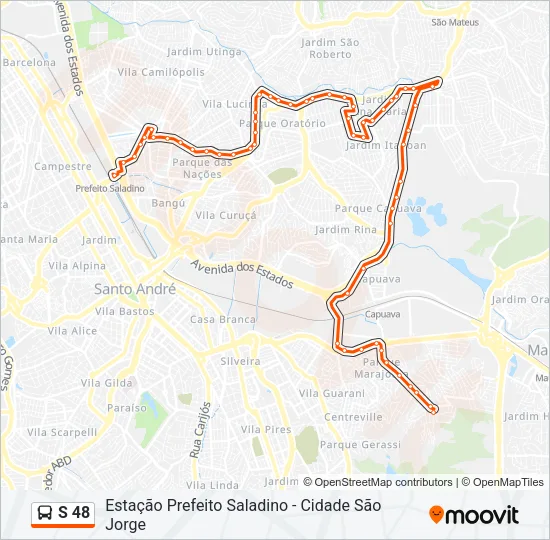 S 48  Line Map