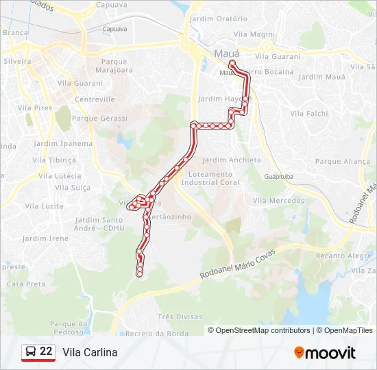 22  Line Map
