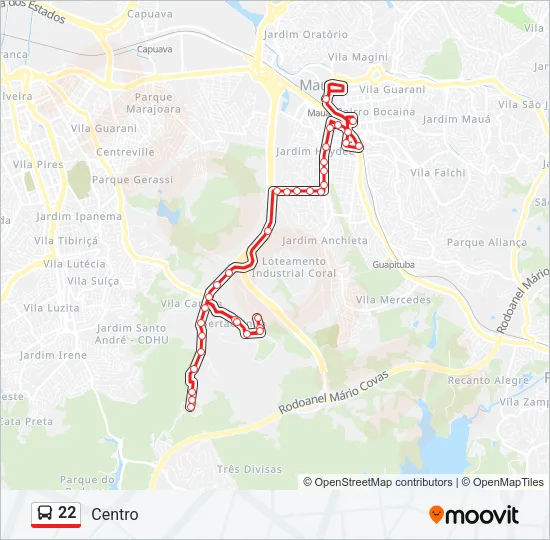 22  Line Map
