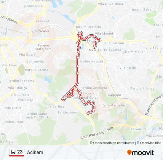 23  Line Map