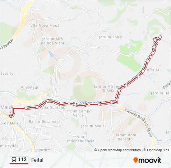 112  Line Map