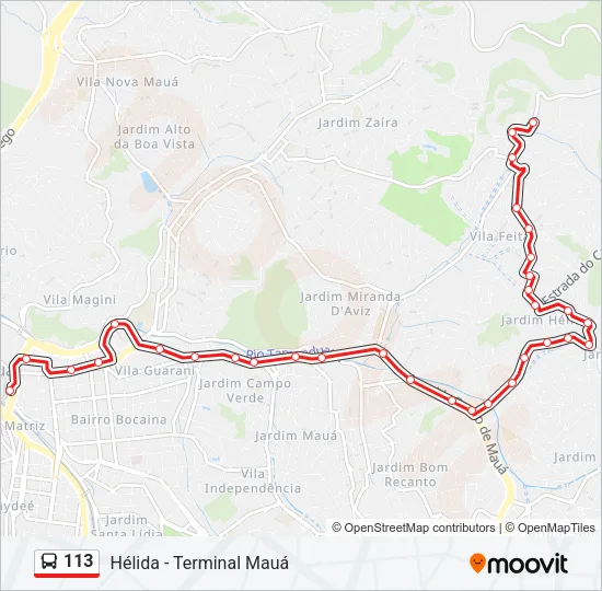 113  Line Map
