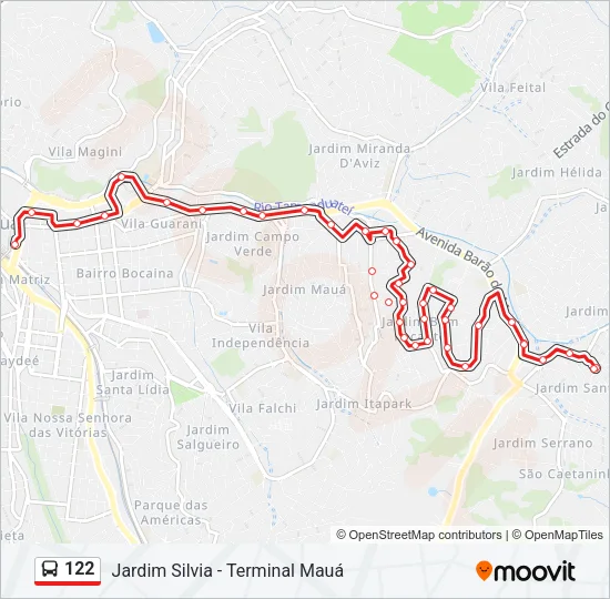 122  Line Map