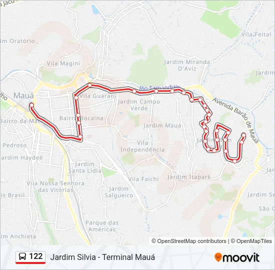 122  Line Map