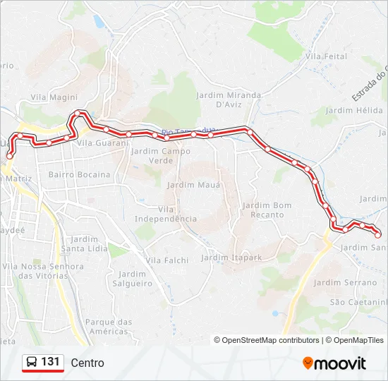 131  Line Map