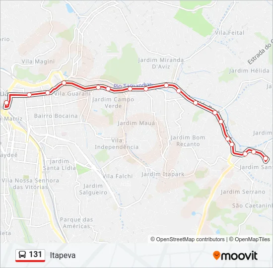 131  Line Map